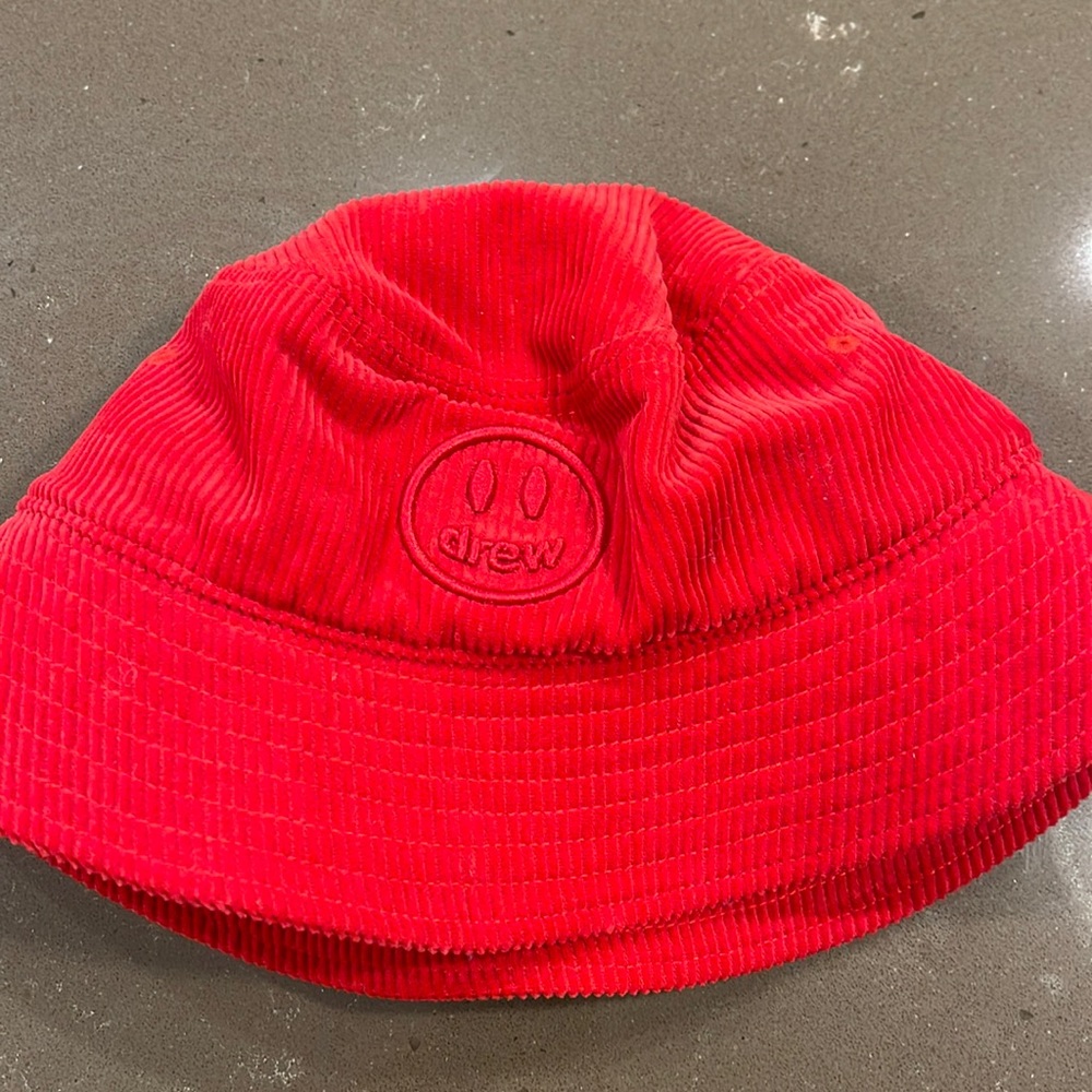 Red Drew House Bucket Hat